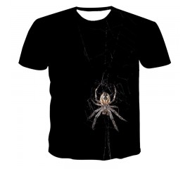 2020 Summer New 3D T-Shirt Casual Short Sleeve O-Neck Top Fashion Harajuku The spider pattern T-Shirts