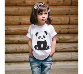 New Shelves 2020 Tshirt Kids Boys And Girls Prints Design Tshirts Pandas Bamboo Polar Bears Dance Kawaii Harajuku Cute T-shirts