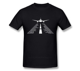 Novelty Airplane Phonetic Alphabet Pilot Gift T shirt Fashionable Streetwear T Shirt Organic Cotton Camiseta