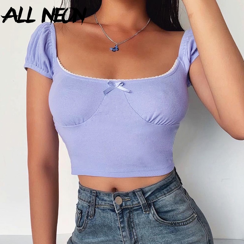 ALLNeon-Sweet-Y2K-Ribbed-Square-Neck-Crop-T-shirts-Summer-E-girl-Solid-Backless-Puff-Sleeve-Purple-Tops-Fashion-Lady-Streetwear-4001019505600